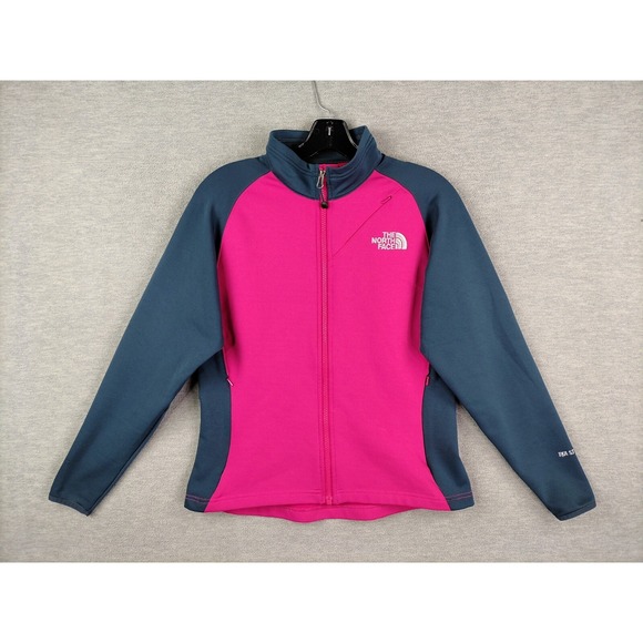 The North Face Jackets & Blazers - The North‎ Face Womens Jacket S Pink Gray TKA Stretch Colorblock Softshell Gorp